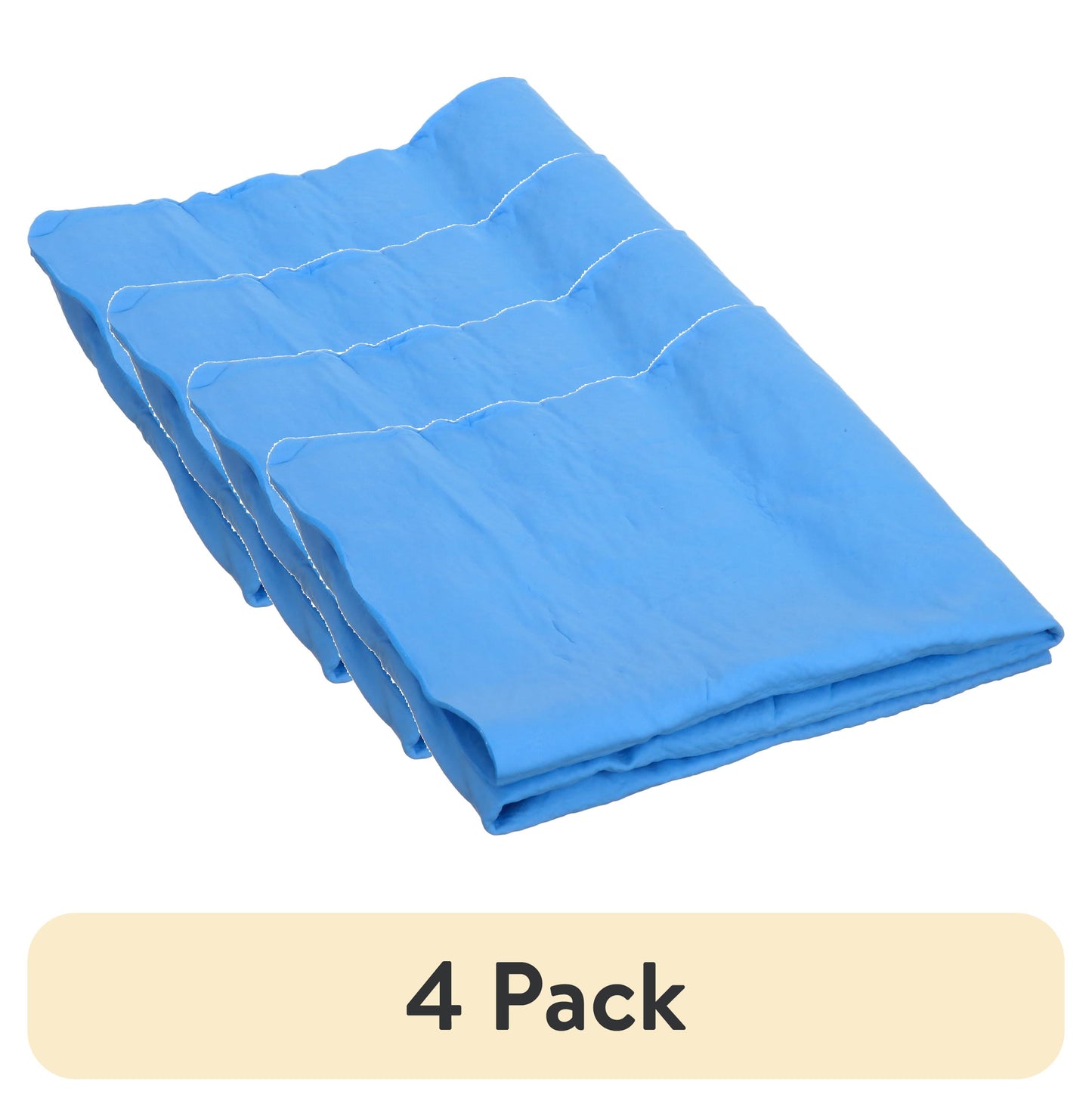 (4 pack) PGA TOUR Extra Absorbent Cooling Towel (17x26") - Instant Ice Relief for Golf & Sports