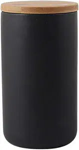 MilkyWay Food Storage Jar Ceramic Canisters With Airtight Seal Lid L 34oz