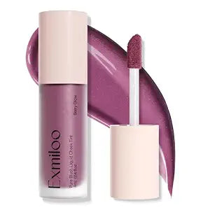 Exmiloo Cool Toned Liquid Blush, Liquid Blush for Cheeks, Berry Glow