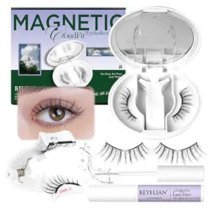 BEYELIAN Magnetic Eyelashes with Applicator, Upgrade Soft Magnetic Lashes