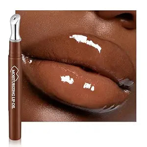 Hydrating Glow Lip Oil���������Ultra Moisturizing Tinted Lip Oil for Glossy Sheer with Applicator���������Lip Balm&Lip Plumper ���������Smooth Dry Li