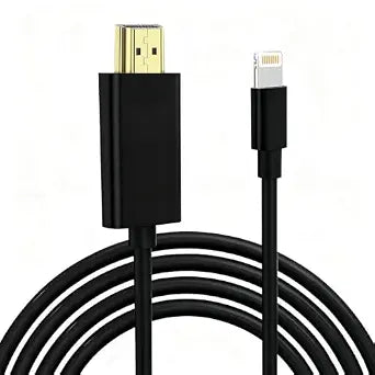 KikoSaka Lightning to HDMI Cable for iPhone TV Adapter Apple MFi Certified