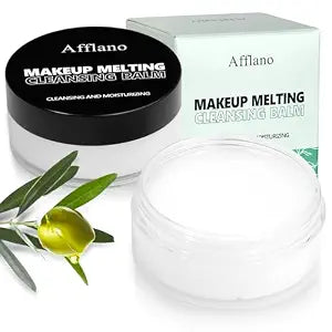 Cleansing Balm Makeup Remover - Deep Clear Korean Makeup Melting Cleansing Balm with Natural Oil for Waterproof Eye Face Lip Heavy Make up, Gentle Moisturized Cleanser for Sensitive Skin, Vegan, 2Pcs