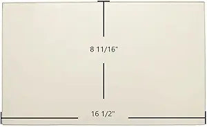 Kozi Baywin Pellet Stove Center Ceramic Glass Panel Γ 16 1/2" x 8 11/16"