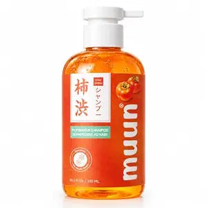 Muun Japanese Persimmon Shampoo for Purifying Scalp Odor & Hair