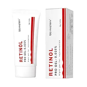 Retinol Gel 0.025 Vitamin A Repairs Fine Lines & Wrinkles, Scar Treatment, Sun Spots, Anti-Aging Formula (35 Gram / 1.23 Oz)