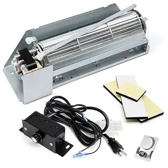 FBK-250 Fireplace Blower Fan Kit for Superior & Lennox Fireplaces, FBK250 80L86 Fireplace Blower Kit for Lennox MPD3530CNM, LMDV3530CNM, Superior BC-36, DR-500CMN, DT-500CMN