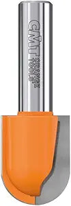 CMT 814.754.11 Round Nose Bit, 1/2-Inch Shank, 5/8-Inch Radius, Carbide-Tipped