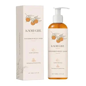 Deodorizing Persimmon Care Suit for Old People Smell,Persimmon Soap,Persimmon Body Wash,Renewing & Purifying with Natural Persimmon,Deep Cleansing for Women & Men (Body Wash)