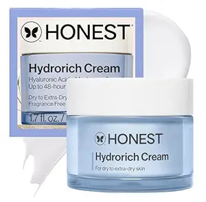 Honest Beauty Hydrorich Cream, Hypoallergenic, Dermatologist Tested, Vegan