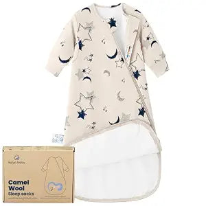 Unisex Sleeping Bag for Babies and Toddlers 1.0 Tog Sleep Sack 6-18 Months, Newborn Sleep Sack, Wearable Blanket Baby, One Piece Long Sleeves, Gifts for Baby