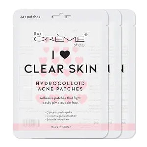 The Cr��me Shop I Heart Clear Skin Hydrocolloid Acne Patches (72 Count)