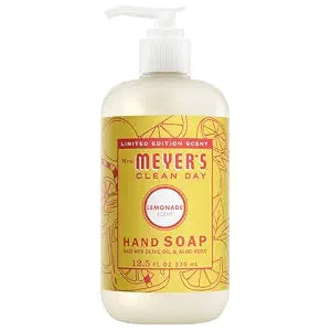 Mrs. MEYER'S CLEAN DAY Hand Soap, Lemonade Scent, 12.5 Fl Oz Bottle