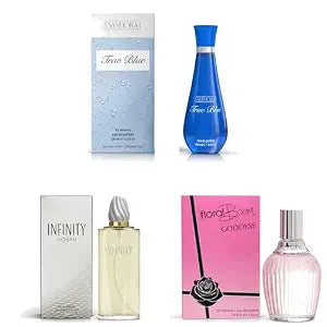 Sandora Fragrances Women's Perfume 3-Pack – Eau de Parfum – Three Full-Size 100 ml Bottles – Warm, Fresh, Floral, Clean, Modern, Timeless, Rich, Everyday + Statement Fragrance