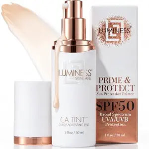LUMINESS CA Tint - Color Adjusting Tinted Moisturizer + SPF50 2PC Kit ��������� Hydrating Skin Tint w/Sheer Coverage, Lightweight Daily Face Moisturizer, Includes Broad Spectr