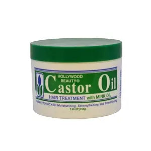 Hollywood Beauty Castor Oil Hair Treatment with Mink Oil, 7.5 Ounce