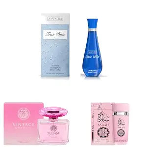 Sandora Fragrances Women's Perfume 3-Pack – Eau de Parfum – Three Full-Size 100 ml Bottles – Soft + Floral + Feminine + Fresh + Everyday + Clean + Airy + Modern + Sweet Fragrance Collection