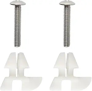 Toilet Seat Bolts for Kohler 1239016 Hardware Pack, for Kohler Toilet Seat Parts Replacement