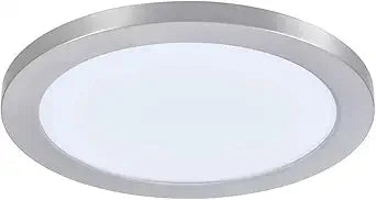 Miseno ML7766 9" Wide Flush Mount Ceiling Fixture - Brushed Nickel