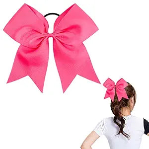 CN Large Cheer bow for Cheerleaders Girls Ponytail Holders Jumbo Teams