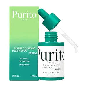 PURITO Bamboo Panthenol Serum for Sensitive Skin, 1.01 fl.oz