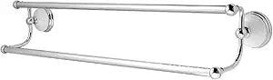 Kingston Brass BA1113C Victorian Dual Towel-Bar, 24-Inch, Polished Chrome