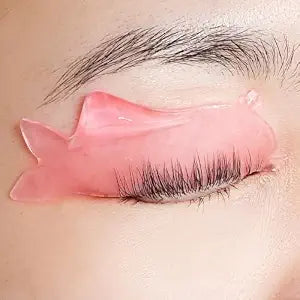 Flat Lash Lift Shields Korean Lash Lift Rods Glueless For NO.1 Perm Soften Eyelash Lift Pads Tools (Rose)