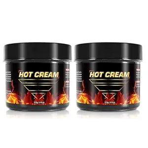 FANSHI 2PCS Hot Sweat Cream ��� Natural Workout Enhancer for Muscle Warm-Up & Skin Tightening ��� Supports Sweat & Circulation ��� for Women & Men ��� Belly, Thighs, Arms
