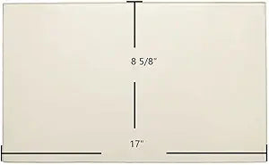 Saey Hannover II Glass Panel (3385) Γ 17" x 8 5/8" High-Temperature Ceramic Replacement