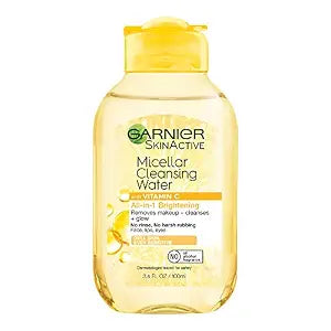 Garnier, SkinActive Micellar Vitamin-C Cleansing Water, 3.4 Fl Oz