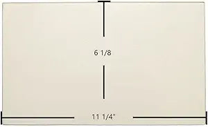 Appalachian 32-BW-1988, 37, 36-BW (Old) Side Glass Γ 11 1/4" x 6 1/8" (Part #7GA36S)