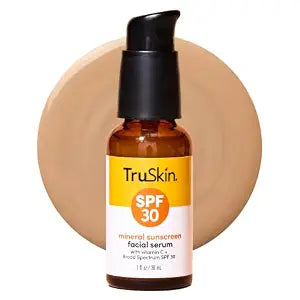 TruSkin SPF 30 Tinted Mineral Sunscreen Serum with Zinc Oxide - 1 fl oz