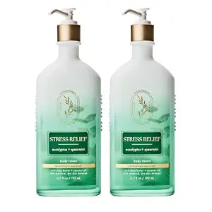 Bath & Body Works Body Lotion, Eucalyptus Spearmint, 8.4 fl oz, 2 Pack
