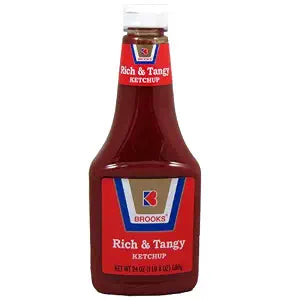 Brooks Rich & Tangy Ketchup 24oz - 6 Pack