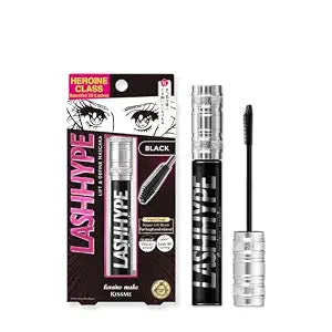KISSME Heroine Make Lash Hype Mascara | Lift & Define | Black