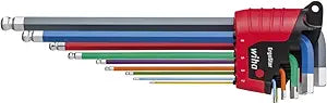 Wiha 369 ErgoStar 9-Piece Bright Colour; Metric
