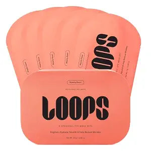 LOOPS Weekly Reset - Rejuvenating Hydrogel Korean Eye Mask Kit, 5pc
