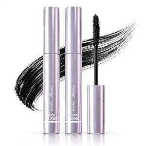 Mascara for Older Women 60 Plus, Black Tubing Mascara, Pack of 2