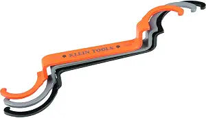 KLEIN TOOLS 50900R Conduit Locknut Wrench Set, Offset Bends, 3-Piece