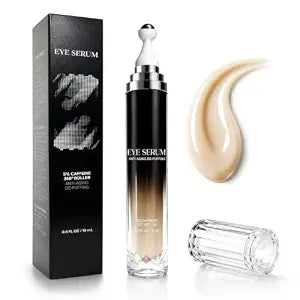 Caffeine Eye Cream with 360�� Roller for Puffiness & Dark Circles, 15 mL
