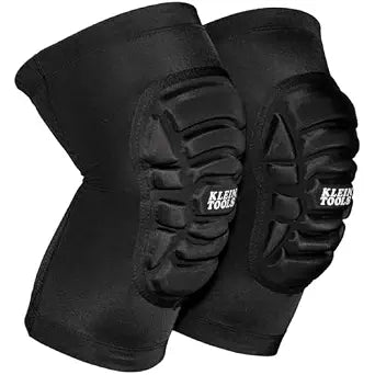 Klein Tools 60492 Knee Pads, Lightweight Padded Knee Sleeves, M/L