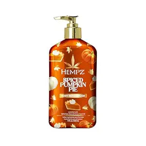 Hempz Pie Body Moisturizer, Body Lotion, Spiced Pumpkin, 17 fl.oz.