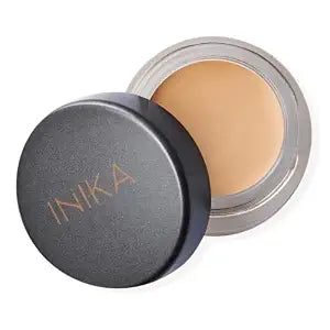 INIKA Organic Full Coverage Concealer | Erase Dark Circles, Cover up Blemishes, Creamy formula, Vegan Ingredients, All Day Wear that Hydrates and Nourishes. Vanilla
