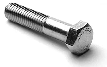 1/4"-28 x 1-1/4" Hex Head Cap Screw Bolts, Stainless Steel 18-8 (Quantity: 100 pcs) Partially Threaded, Fine Thread, Thread Size: 1/4 Inch, Bolt Length: 1-1/4 Inch