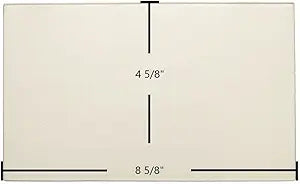 Kozi Baywin Pellet Stove Side Glass Γ 8 5/8" x 4 5/8"