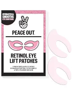 PEACE OUT Retinol Eye Lift Patches with Peptides (5 Pairs)