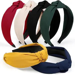TERSE Headbands for Women Girls, Fashion Knotted Head Bands for Women's Hair