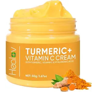Turmeric Face Cream ��� Natural Brightening Cream for Dark Spots, Face & Body