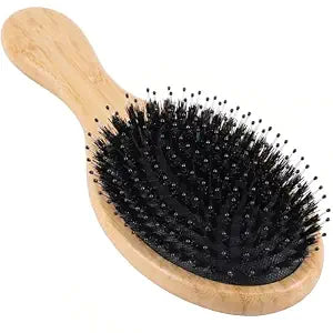 Boar Bristle Hair Brush for Fine and Thin Hair, Women