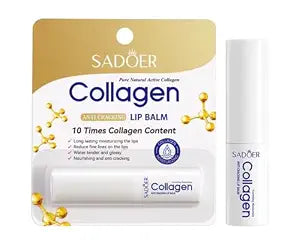 Sadoer Collagen lip balm - Hydrating, Soothing, Long-Lasting Protection, All-Season Protection